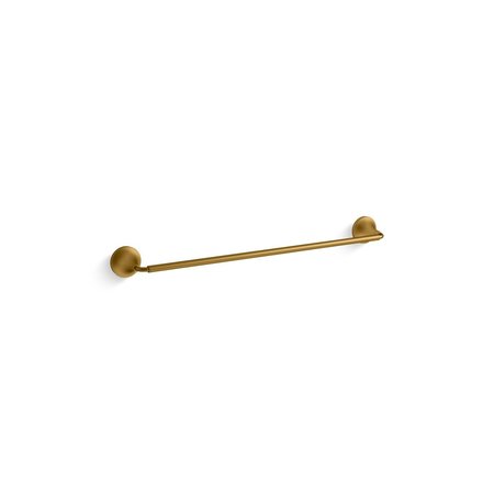 Kohler Tone 24  Towel Bar Vibrant Brushed Moderne Brass 27426-2MB